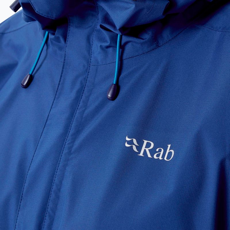 Rab Downpour Eco γυναικείο μπουφάν βροχής navy blue QWG-83 7