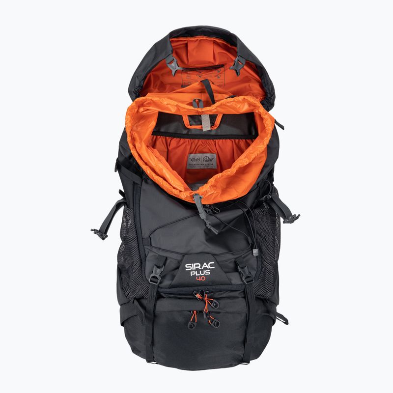 Lowe Alpine Sirac Plus 40 l εβένινο σακίδιο πεζοπορίας 4