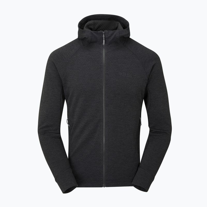 Ανδρικό μπουφάν trekking Rab Nexus Hoody μαύρο QFF-70 4