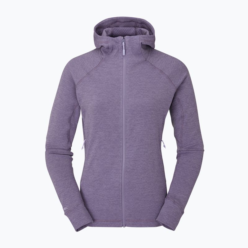 Γυναικείο φούτερ Rab Nexus Hoody purple sage 9