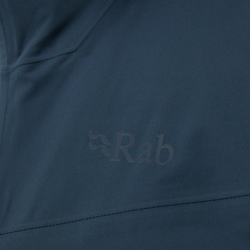 Rab Kinetic 2.0 ανδρικό μπουφάν βροχής navy blue QWG-74 6