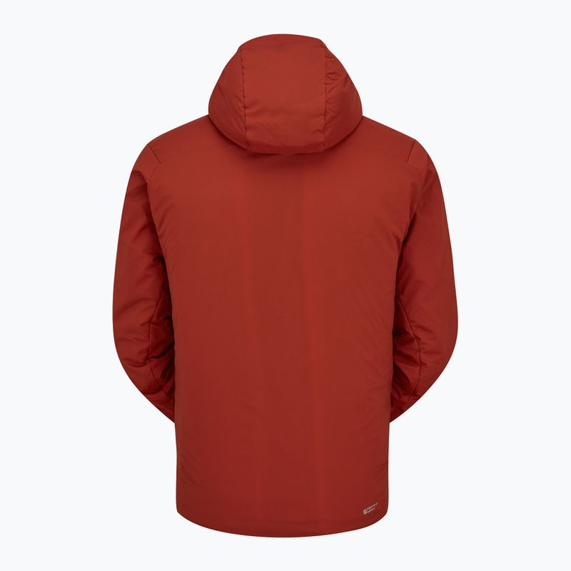 Ανδρικό θερμικό μπουφάν Rab Xenair Alpine Light tuscan red 5