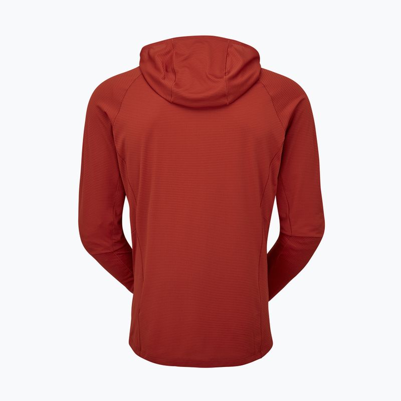 Ανδρικό φούτερ πεζοπορίας Rab Sonic Hoody red clay 9