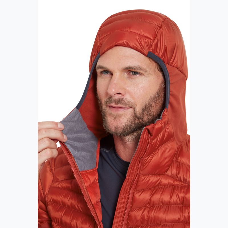 Ανδρικό πουπουλένιο μπουφάν Rab Cirrus Flex Hoody tuscan red 4