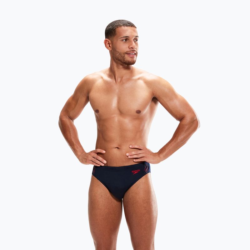 Ανδρικά Speedo Hyper Boom Splice Brief σλιπ για κολύμπι navy blue 8-00301715148 6