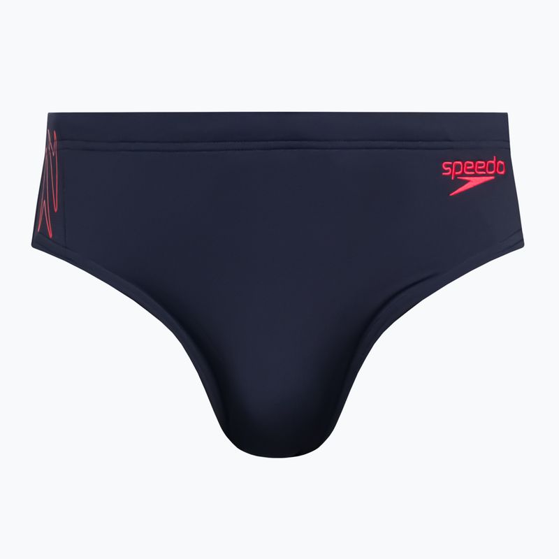 Ανδρικά Speedo Hyper Boom Splice Brief σλιπ για κολύμπι navy blue 8-00301715148