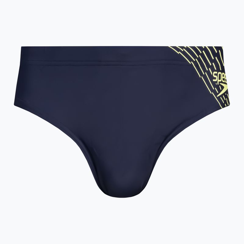 Ανδρικό Speedo Medley Logo 7 cm Brief σλιπ για κολύμπι σκούφο μπλε 8-0973906873