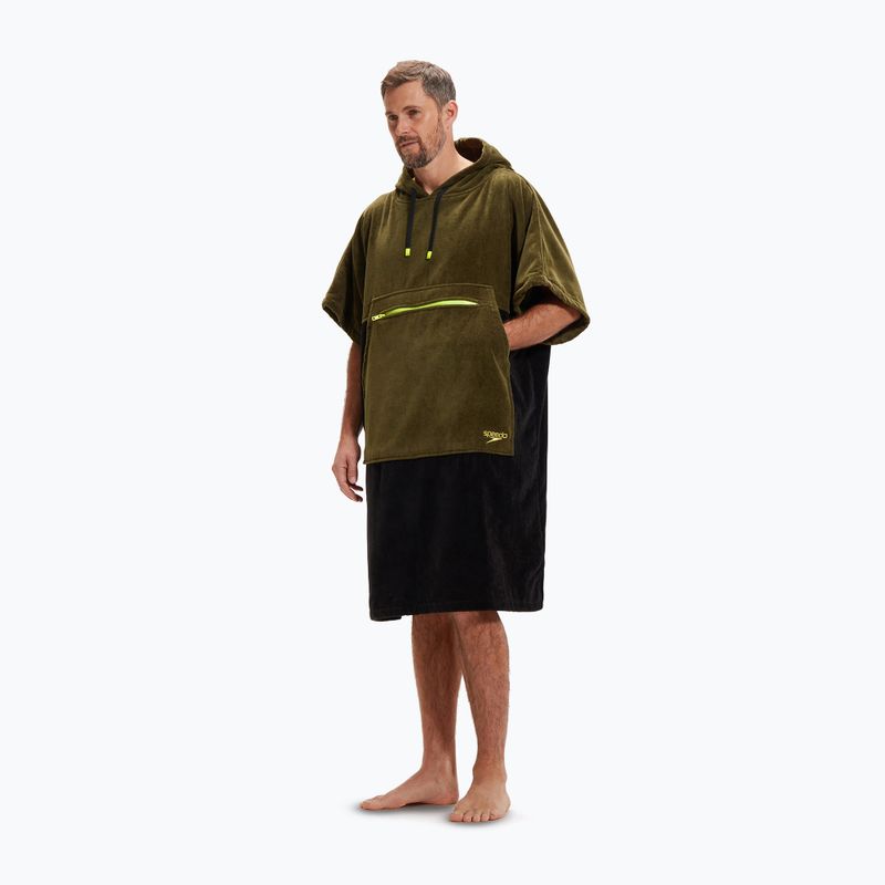 Πόντσο Speedo Swim Poncho S black/hyper yellow