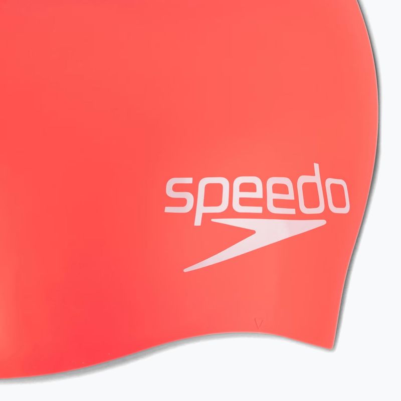 Speedo Fastskin κόκκινη σειρήνα καπέλο για κολύμπι 2