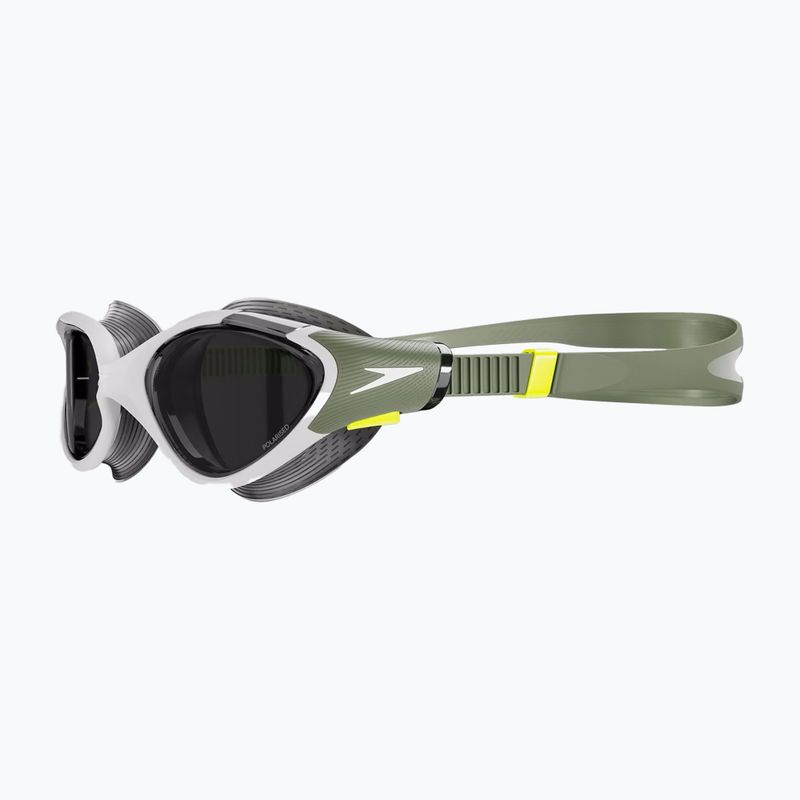 Speedo Biofuse Polarised 2.0 country green/hyper yellow/white γυναικεία γυαλιά κολύμβησης 2