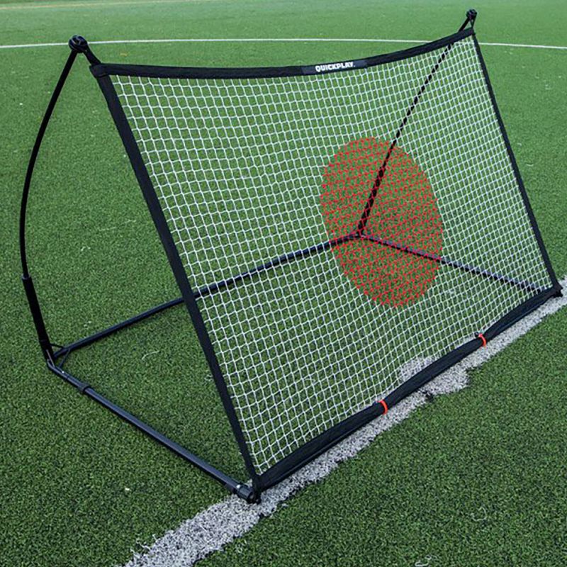 Rebounder QuickPlay Kickster Spot 150 x 100 cm λευκό και μαύρο 5