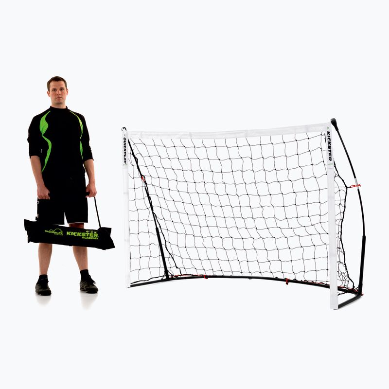 QuickPlay Kickster Academy γκολ ποδοσφαίρου 180 x 120 cm λευκό QP2218 4