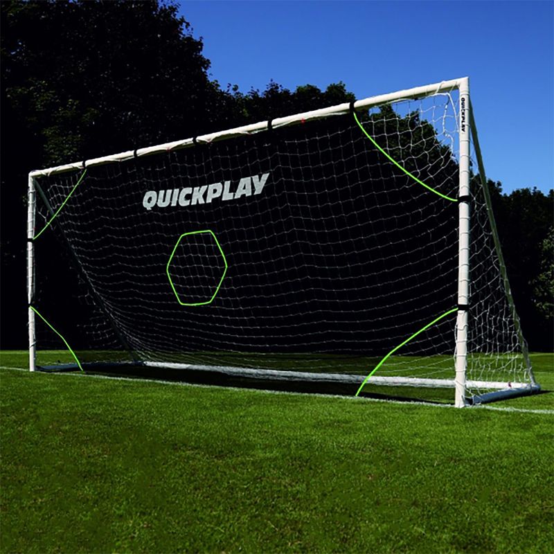 Δίχτυ προπόνησης QuickPlay 500 x 200 cm λευκό/μαύρο