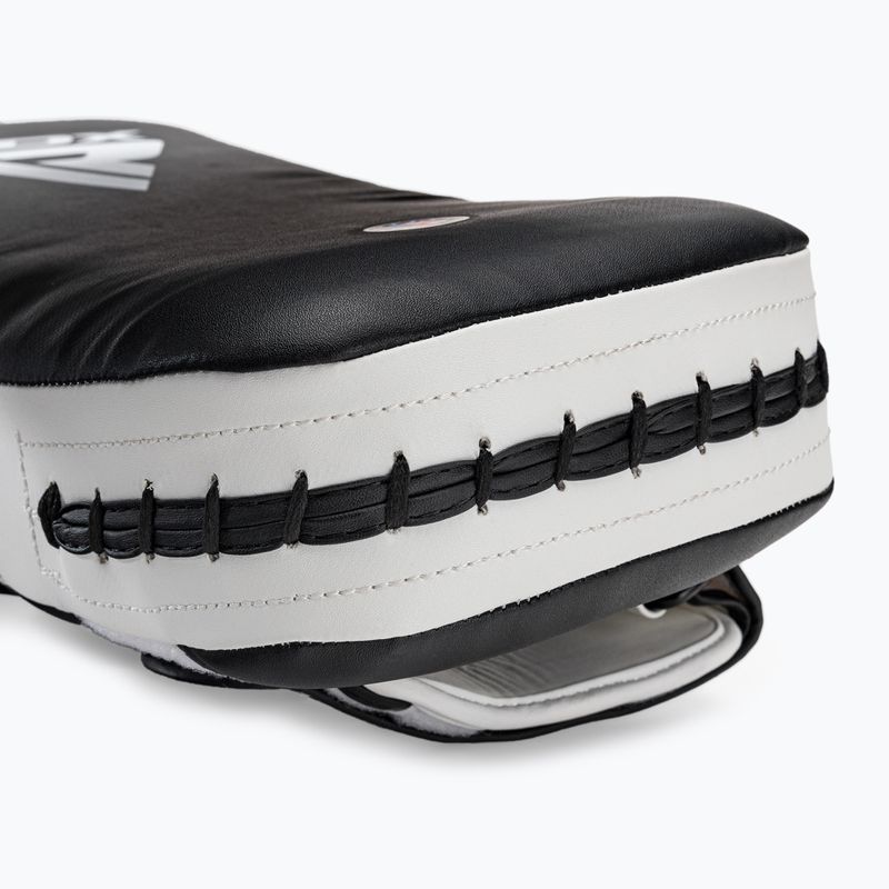 RDX CURVED THAI KICK PAD δίσκος κατάρτισης μαύρο και άσπρο APR-T1W 4