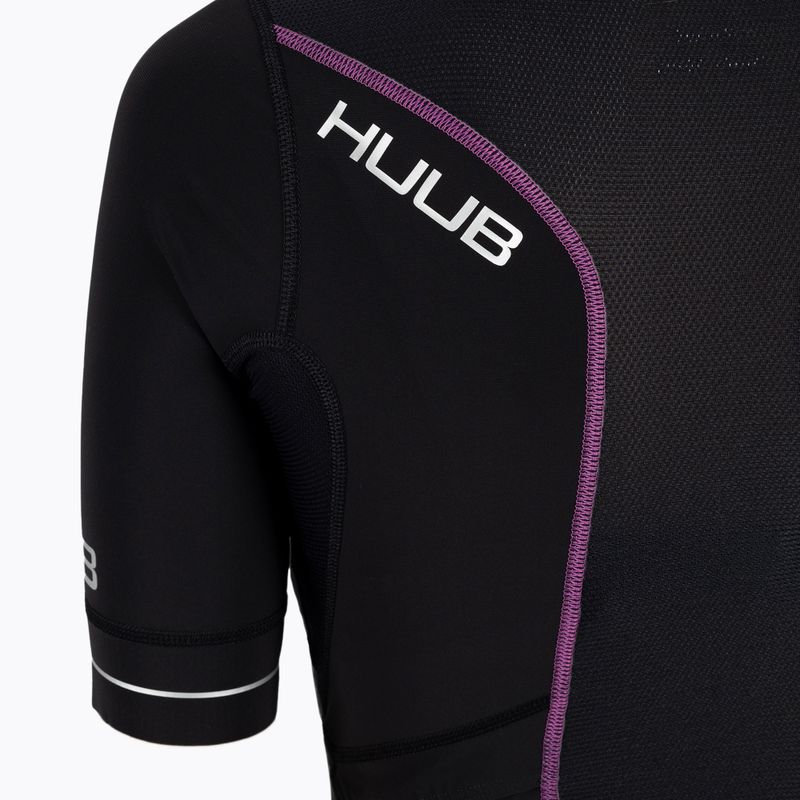 Γυναικείο κοστούμι τριάθλου HUUB Aura Long Course Tri Suit μαύρο AURLCS 5