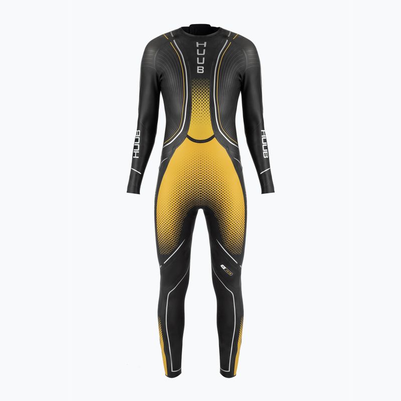 HUUB Ανδρικά Agilis Ali Gold 3:5 Triathlon Foam Μαύρο/Κίτρινο FRE35H