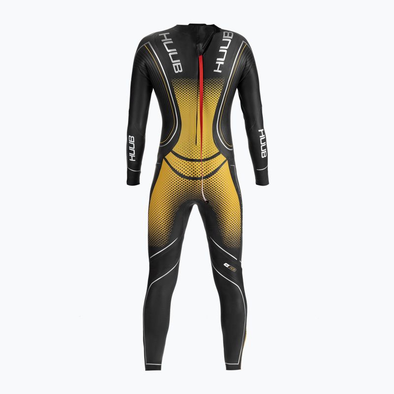 HUUB Ανδρικά Agilis Ali Gold 3:5 Triathlon Foam Μαύρο/Κίτρινο FRE35H 2