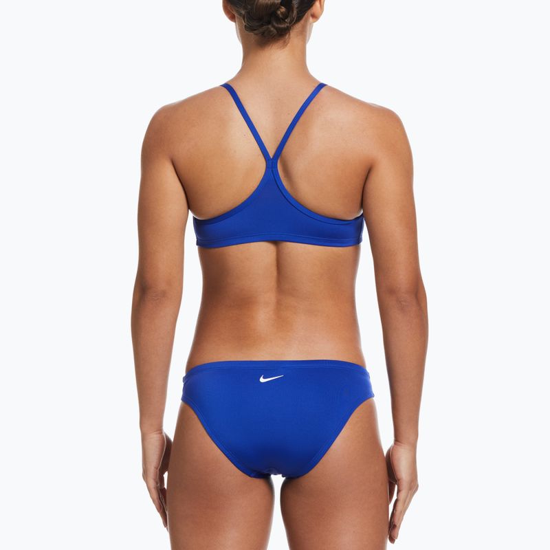 Γυναικείο διμερές μαγιό Nike Essential Sports Bikini navy blue NESSA211-418 2