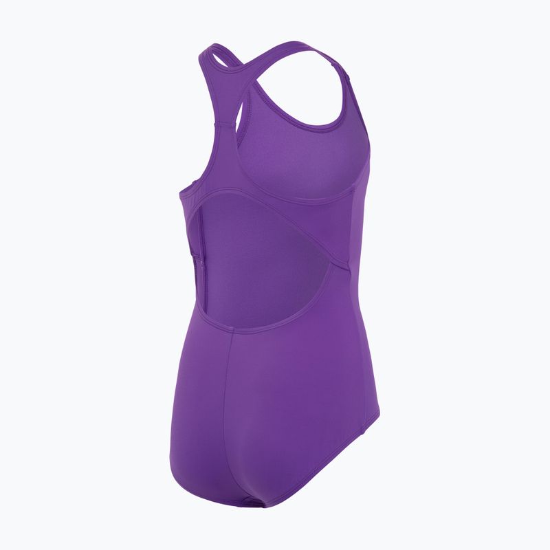 Παιδικό ολόσωμο μαγιό Nike Essential Racerback bold berry για παιδιά 5