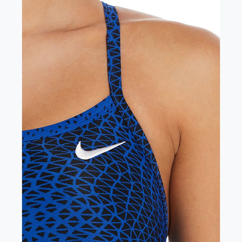 Nike Hydrastrong Delta Racerback γυναικείο ολόσωμο μαγιό game royal 6