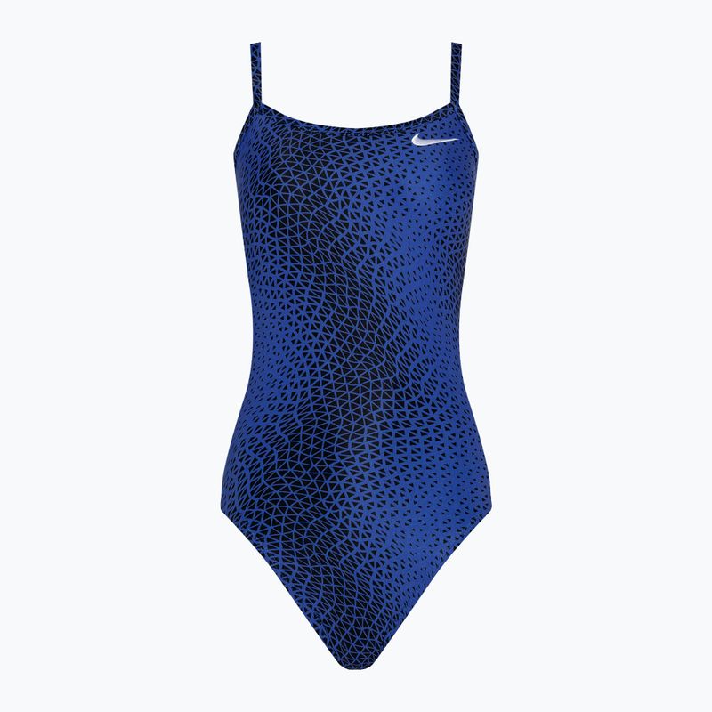 Nike Hydrastrong Delta Racerback γυναικείο ολόσωμο μαγιό game royal