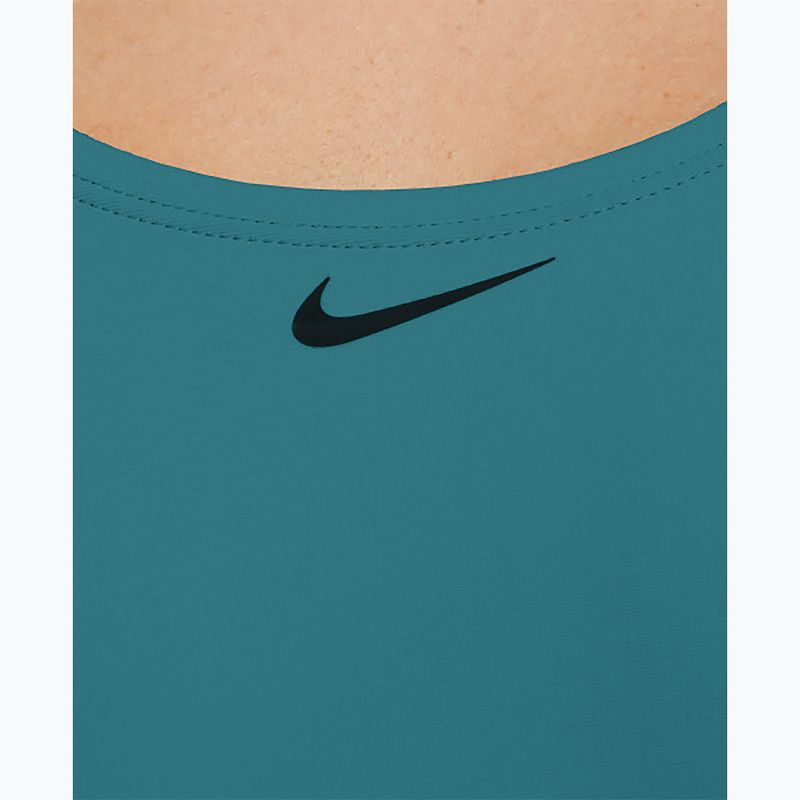 Γυναικείο ολόσωμο μαγιό κολύμβησης Nike Logo Tape Fastback dusty cactus 3