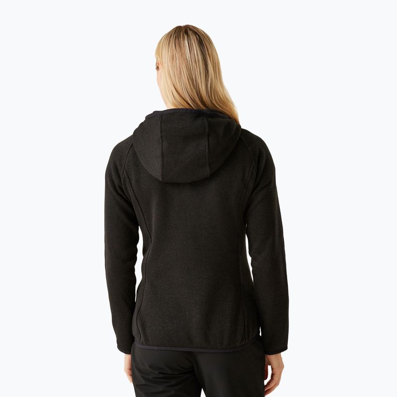 Γυναικεία φούτερ πεζοπορίας REGATTA Hooded Newhill black 3