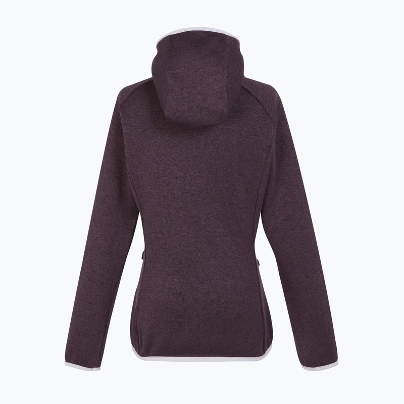 Γυναικεία φούτερ πεζοπορίας REGATTA Hooded Newhill deep plum 8