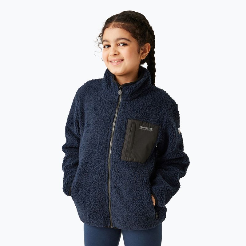 Παιδικό φούτερ REGATTA Junior Frankie Full Zip navy