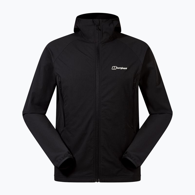 Ανδρικό softshell μπουφάν Berghaus Skelbo μαύρο 7