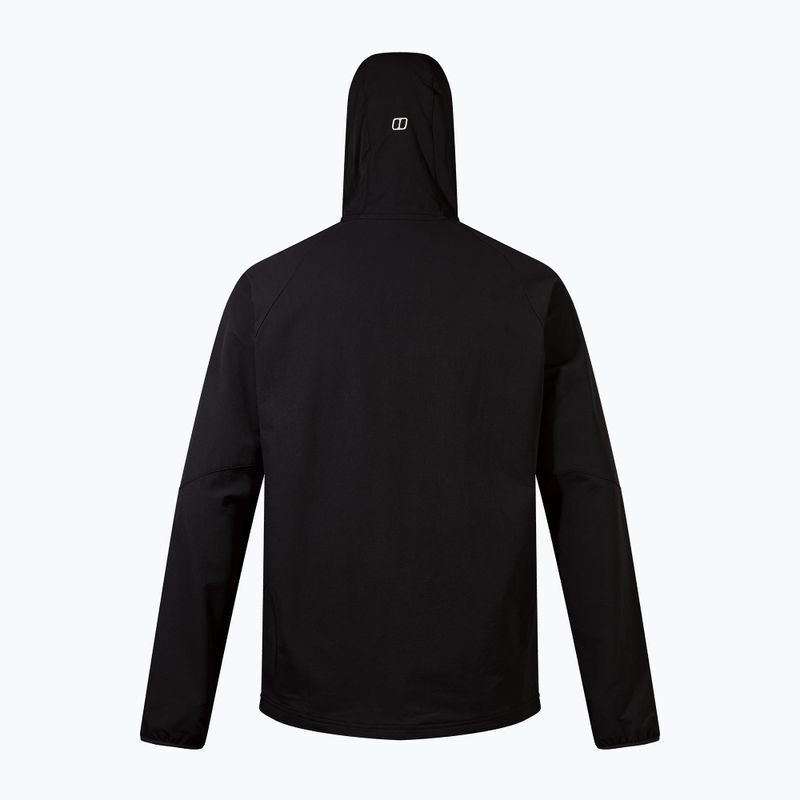 Ανδρικό softshell μπουφάν Berghaus Skelbo μαύρο 8