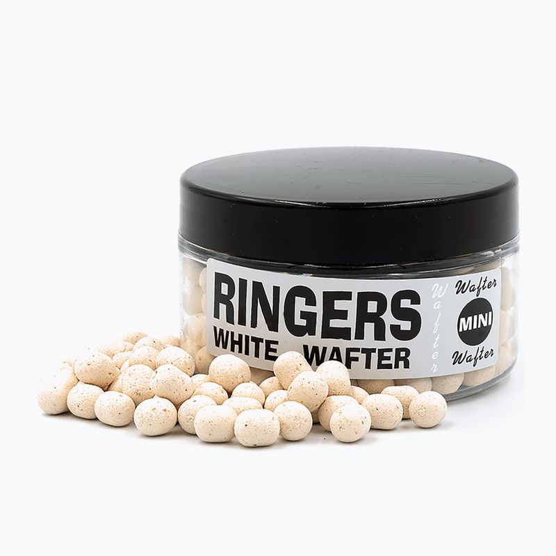 Αγκίστρι δόλωμα dumbells Ringers White Wafters Mini σοκολάτα 100ml PRNG80