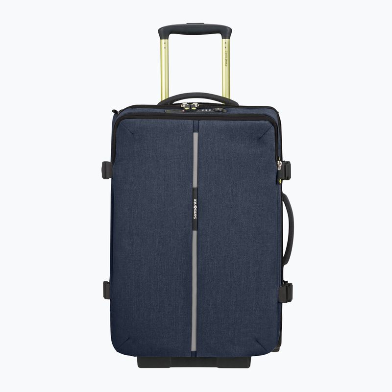 Ταξιδιωτική βαλίτσα Samsonite Securipack 39 l μπλε της έκλειψης