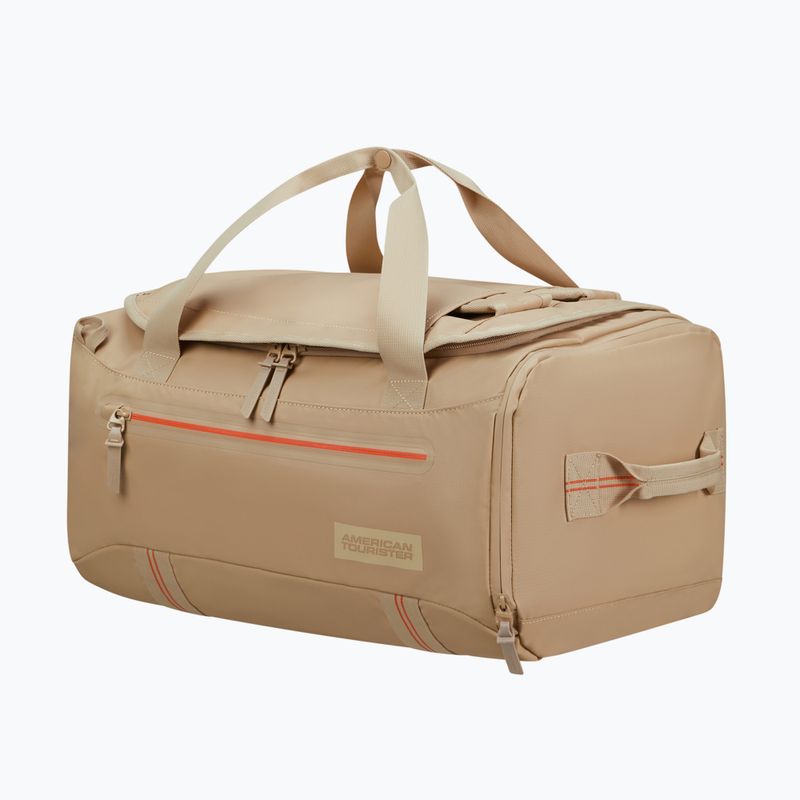 American Tourister Duffle S 42 l μπεζ ταξιδιωτική τσάντα 7