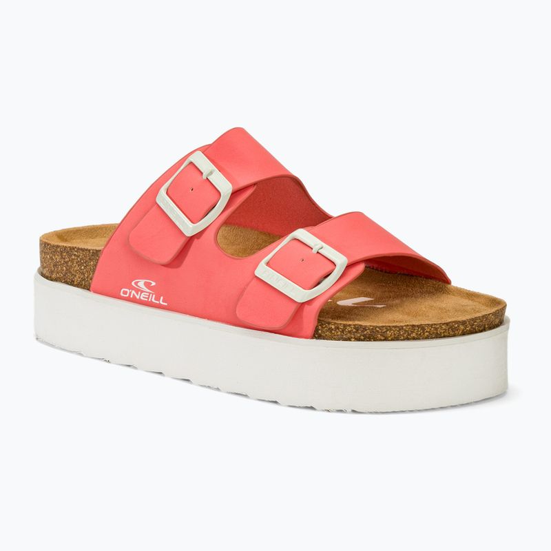 Γυναικείες παντόφλες O'Neill Platform Low brighr coral