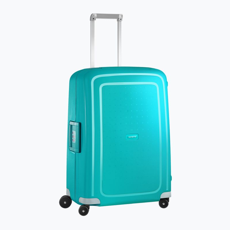 Ταξιδιωτική βαλίτσα Samsonite S'cure Spinner 79 l aqua blue 2