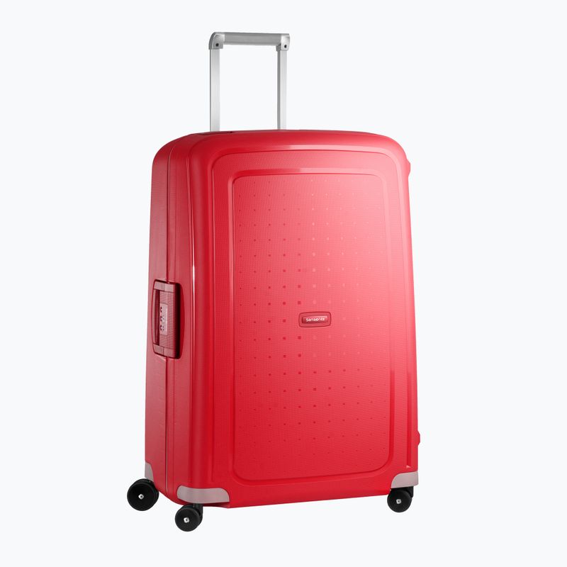 Samsonite S'cure Spinner 102 l βυσσινί κόκκινο ταξιδιωτική βαλίτσα 2