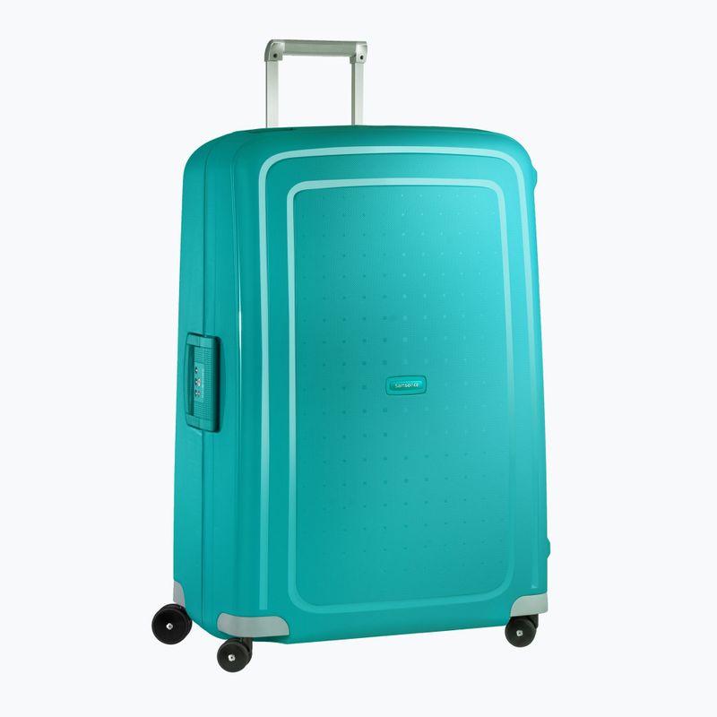 Ταξιδιωτική βαλίτσα Samsonite S'cure Spinner 138 l aqua blue 2