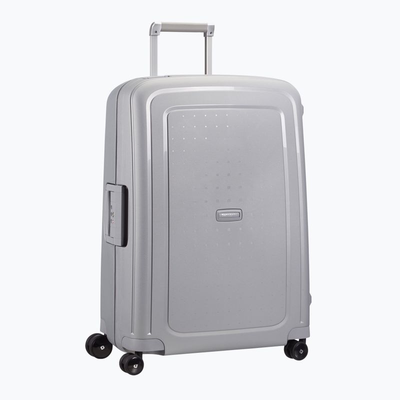 Ταξιδιωτική βαλίτσα Samsonite S'cure Spinner 79 l ασημί 2