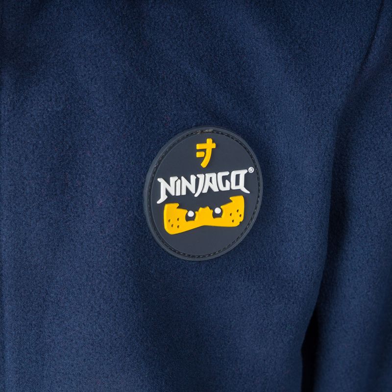 Παιδικό fleece φούτερ LEGO Lwsakso navy blue 11010290 4