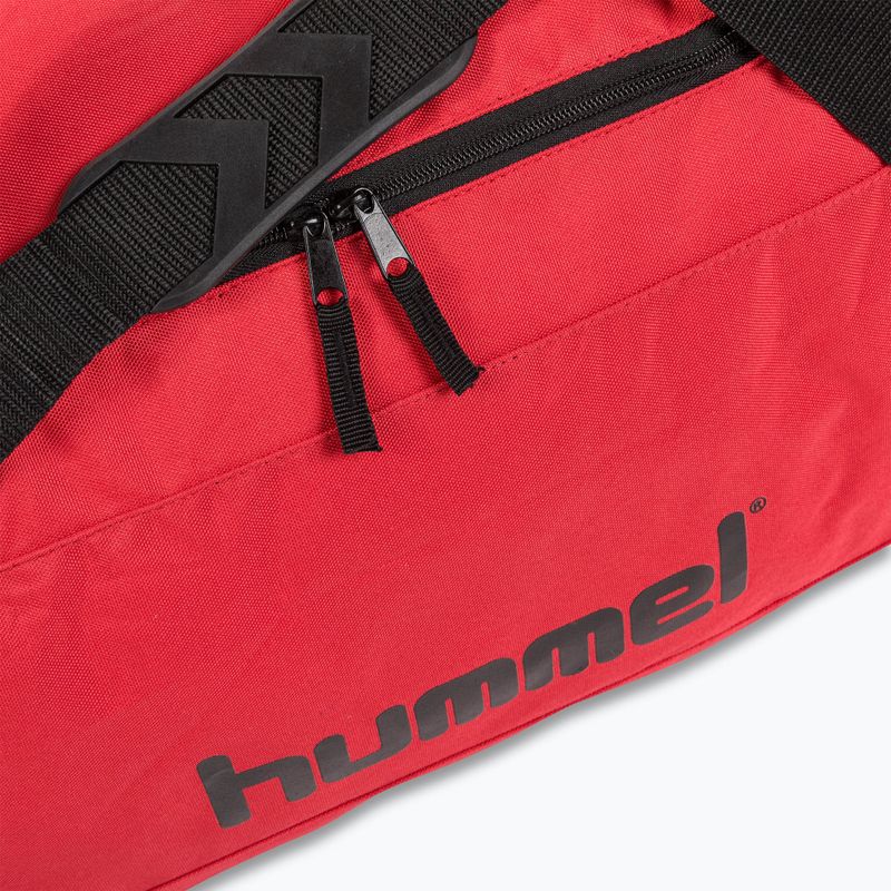 Hummel Core Sports 20 l τσάντα προπόνησης αληθινό κόκκινο/μαύρο 4