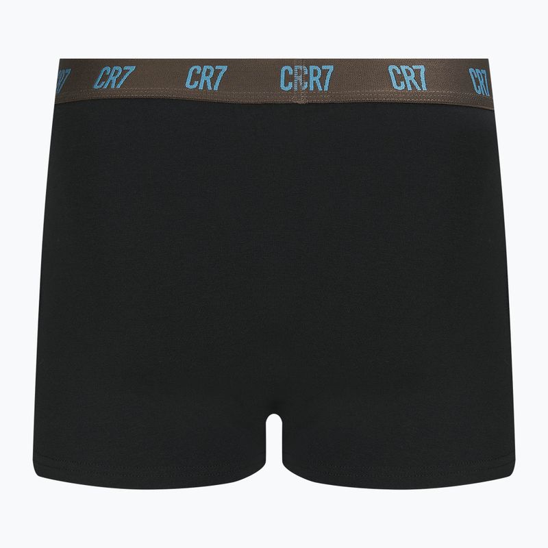 Ανδρικό μποξεράκι CR7 Basic Trunk 3 ζεύγη black/brown 6