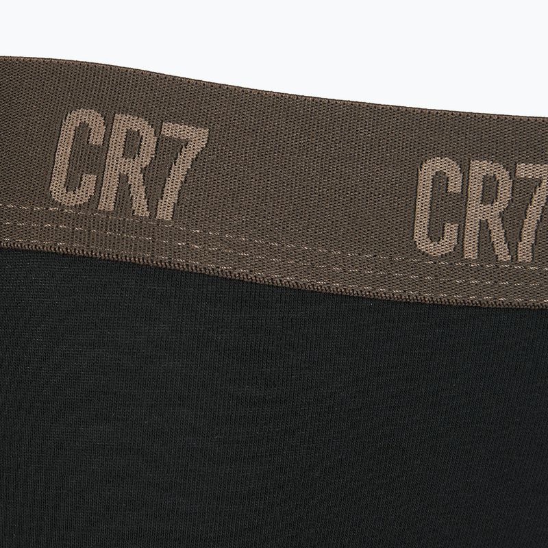 Ανδρικό μποξεράκι CR7 Basic Trunk 3 ζεύγη black/brown 10