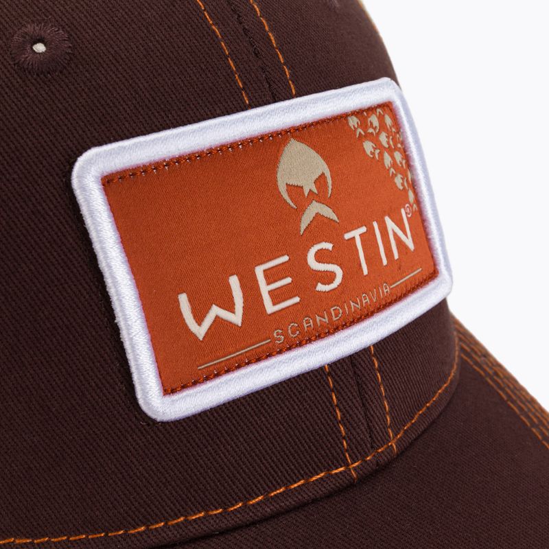 Westin Hillbilly Trucker ρυθμιζόμενο καπέλο μπέιζμπολ καφέ A27 5