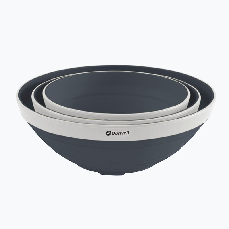 Outwell Collaps Bowl Set ναυτικό μπλε και λευκό 650957 μαγειρικά σκεύη 2