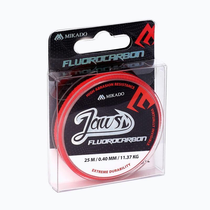 Mikado Fluorocarbon αρχηγός γραμμής Σαγόνια διαφανή ZFLJ01-035-25