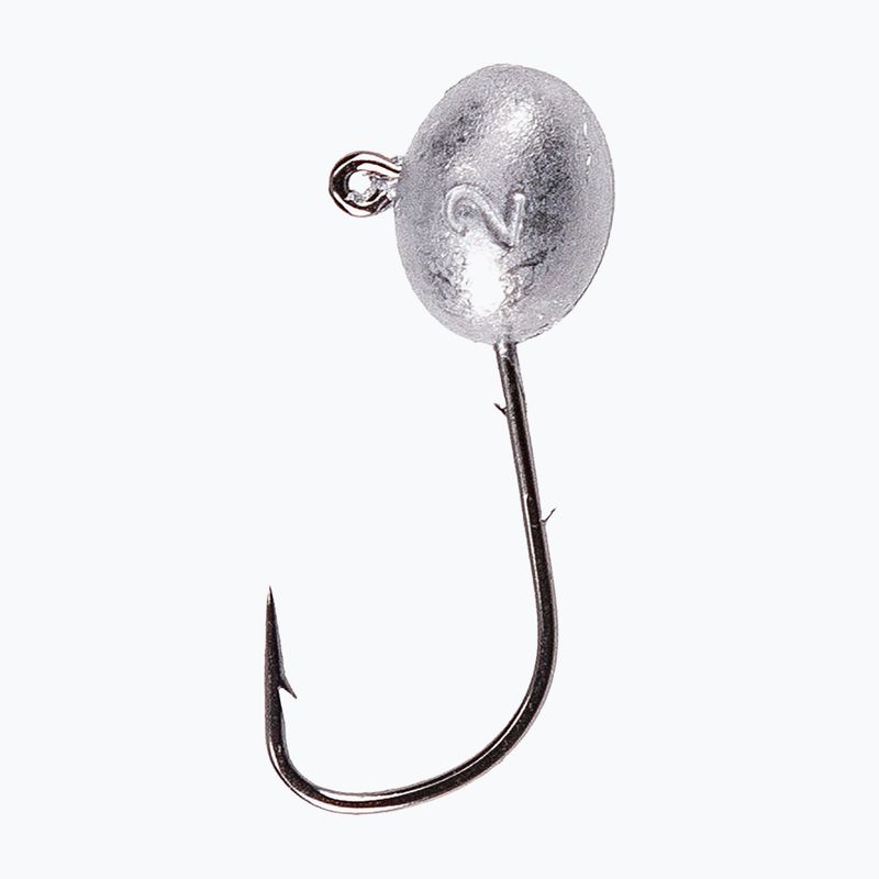 Mikado Jaws Micro jig head 0,8-6 g 3 τεμάχια μαύρο νικέλιο