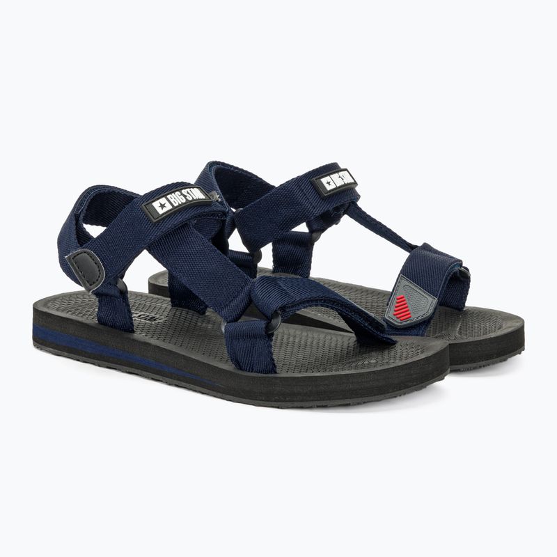 BIG STAR γυναικεία σανδάλια DD274A283 navy blue 3