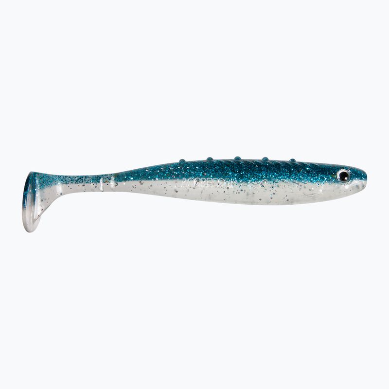 DRAGON V-Lures Aggressor Pro λαστιχένιο δόλωμα 4 τεμάχια sparky azure CHE-AG30D-20-216