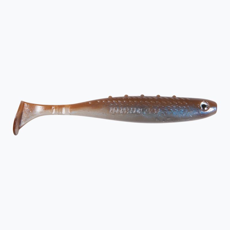 DRAGON V-Lures Aggressor Pro λαστιχένιο δόλωμα 2 τεμ. ώρα τσαγιού CHE-AG50D-02-700